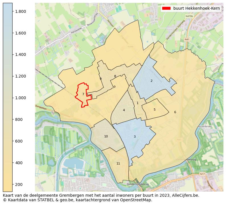 Aantal inwoners op de kaart van de buurt Hekkenhoek-Kern: Op deze pagina vind je veel informatie over inwoners (zoals de verdeling naar leeftijdsgroepen, gezinssamenstelling, geslacht, autochtoon of Belgisch met een immigratie achtergrond,...), woningen (aantallen, types, prijs ontwikkeling, gebruik, type eigendom,...) en méér (autobezit, energieverbruik,...)  op basis van open data van STATBEL en diverse andere bronnen!