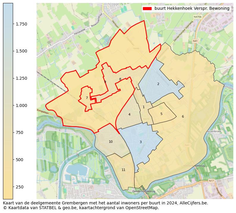 Aantal inwoners op de kaart van de buurt Hekkenhoek Verspr. Bewoning: Op deze pagina vind je veel informatie over inwoners (zoals de verdeling naar leeftijdsgroepen, gezinssamenstelling, geslacht, autochtoon of Belgisch met een immigratie achtergrond,...), woningen (aantallen, types, prijs ontwikkeling, gebruik, type eigendom,...) en méér (autobezit, energieverbruik,...)  op basis van open data van STATBEL en diverse andere bronnen!