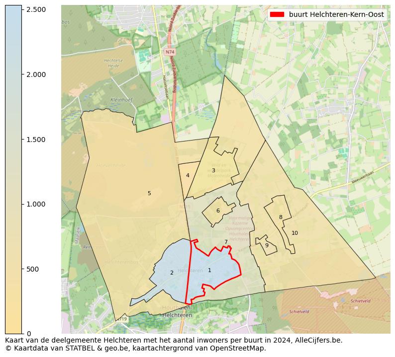 Aantal inwoners op de kaart van de buurt Helchteren-Kern-Oost: Op deze pagina vind je veel informatie over inwoners (zoals de verdeling naar leeftijdsgroepen, gezinssamenstelling, geslacht, autochtoon of Belgisch met een immigratie achtergrond,...), woningen (aantallen, types, prijs ontwikkeling, gebruik, type eigendom,...) en méér (autobezit, energieverbruik,...)  op basis van open data van STATBEL en diverse andere bronnen!