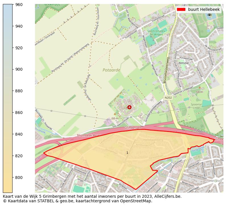 Aantal inwoners op de kaart van de buurt Hellebeek: Op deze pagina vind je veel informatie over inwoners (zoals de verdeling naar leeftijdsgroepen, gezinssamenstelling, geslacht, autochtoon of Belgisch met een immigratie achtergrond,...), woningen (aantallen, types, prijs ontwikkeling, gebruik, type eigendom,...) en méér (autobezit, energieverbruik,...)  op basis van open data van STATBEL en diverse andere bronnen!