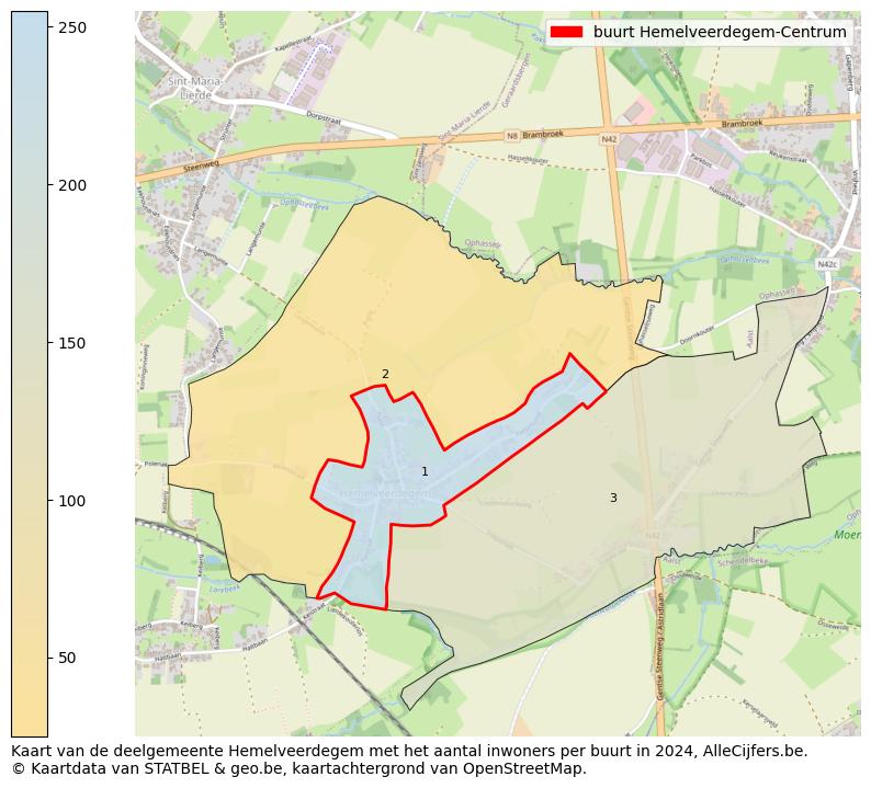 Aantal inwoners op de kaart van de buurt Hemelveerdegem-Centrum: Op deze pagina vind je veel informatie over inwoners (zoals de verdeling naar leeftijdsgroepen, gezinssamenstelling, geslacht, autochtoon of Belgisch met een immigratie achtergrond,...), woningen (aantallen, types, prijs ontwikkeling, gebruik, type eigendom,...) en méér (autobezit, energieverbruik,...)  op basis van open data van STATBEL en diverse andere bronnen!