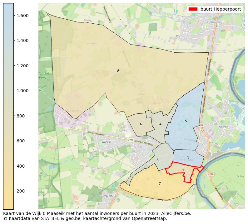 Aantal inwoners op de kaart van de buurt Hepperpoort: Op deze pagina vind je veel informatie over inwoners (zoals de verdeling naar leeftijdsgroepen, gezinssamenstelling, geslacht, autochtoon of Belgisch met een immigratie achtergrond,...), woningen (aantallen, types, prijs ontwikkeling, gebruik, type eigendom,...) en méér (autobezit, energieverbruik,...)  op basis van open data van STATBEL en diverse andere bronnen!