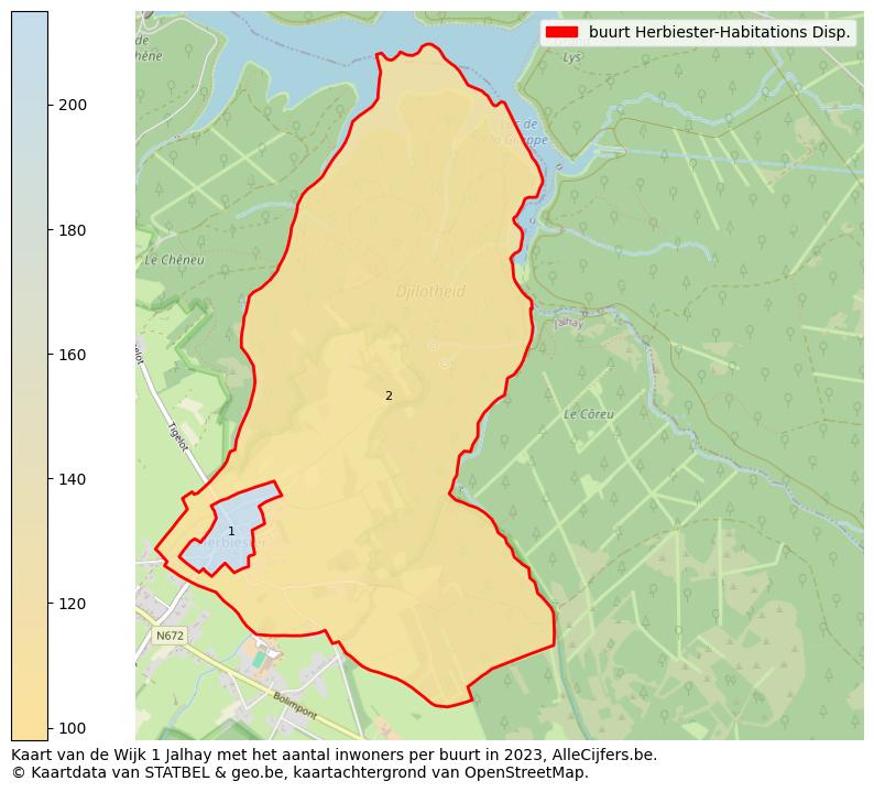 Aantal inwoners op de kaart van de buurt Herbiester-Habitations Disp.: Op deze pagina vind je veel informatie over inwoners (zoals de verdeling naar leeftijdsgroepen, gezinssamenstelling, geslacht, autochtoon of Belgisch met een immigratie achtergrond,...), woningen (aantallen, types, prijs ontwikkeling, gebruik, type eigendom,...) en méér (autobezit, energieverbruik,...)  op basis van open data van STATBEL en diverse andere bronnen!