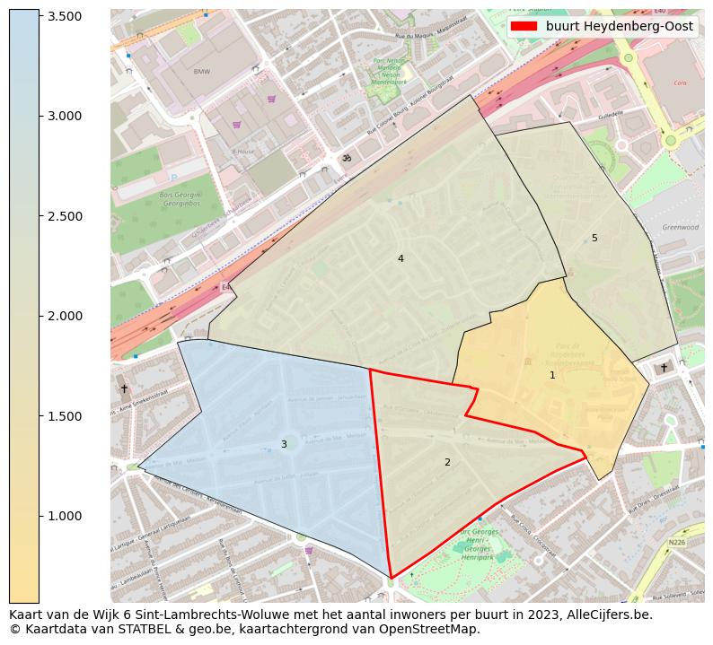 Aantal inwoners op de kaart van de buurt Heydenberg-Oost: Op deze pagina vind je veel informatie over inwoners (zoals de verdeling naar leeftijdsgroepen, gezinssamenstelling, geslacht, autochtoon of Belgisch met een immigratie achtergrond,...), woningen (aantallen, types, prijs ontwikkeling, gebruik, type eigendom,...) en méér (autobezit, energieverbruik,...)  op basis van open data van STATBEL en diverse andere bronnen!