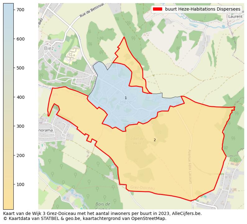 Aantal inwoners op de kaart van de buurt Heze-Habitations Dispersees: Op deze pagina vind je veel informatie over inwoners (zoals de verdeling naar leeftijdsgroepen, gezinssamenstelling, geslacht, autochtoon of Belgisch met een immigratie achtergrond,...), woningen (aantallen, types, prijs ontwikkeling, gebruik, type eigendom,...) en méér (autobezit, energieverbruik,...)  op basis van open data van STATBEL en diverse andere bronnen!