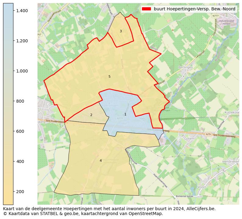 Aantal inwoners op de kaart van de buurt Hoepertingen-Versp. Bew.-Noord: Op deze pagina vind je veel informatie over inwoners (zoals de verdeling naar leeftijdsgroepen, gezinssamenstelling, geslacht, autochtoon of Belgisch met een immigratie achtergrond,...), woningen (aantallen, types, prijs ontwikkeling, gebruik, type eigendom,...) en méér (autobezit, energieverbruik,...)  op basis van open data van STATBEL en diverse andere bronnen!