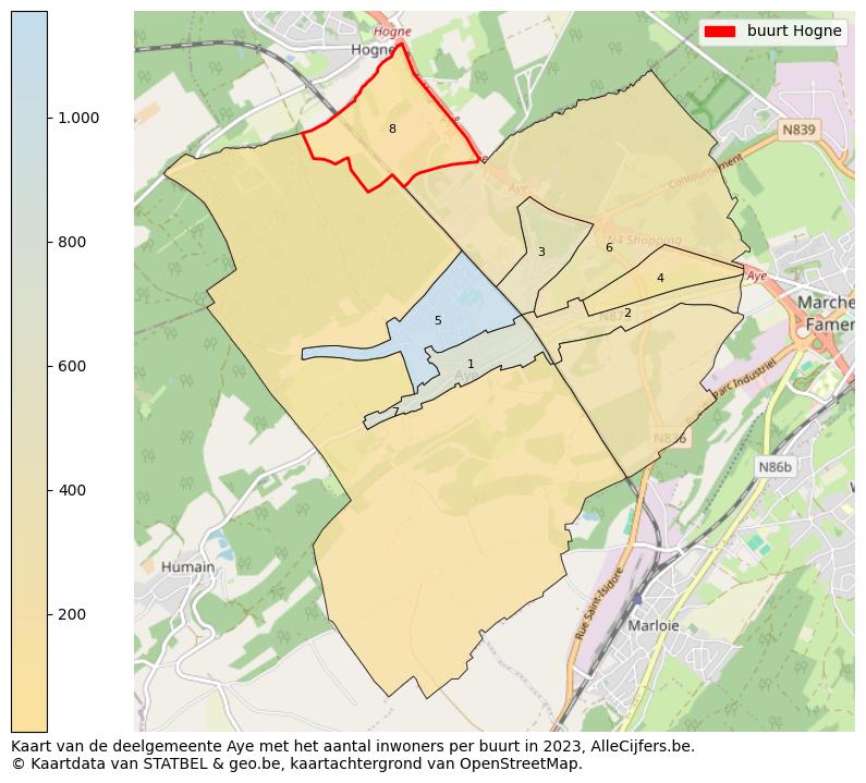 Aantal inwoners op de kaart van de buurt Hogne: Op deze pagina vind je veel informatie over inwoners (zoals de verdeling naar leeftijdsgroepen, gezinssamenstelling, geslacht, autochtoon of Belgisch met een immigratie achtergrond,...), woningen (aantallen, types, prijs ontwikkeling, gebruik, type eigendom,...) en méér (autobezit, energieverbruik,...)  op basis van open data van STATBEL en diverse andere bronnen!