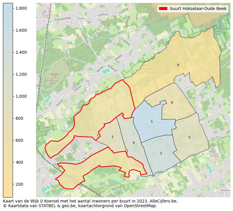 Aantal inwoners op de kaart van de buurt Hokselaar-Oude Beek: Op deze pagina vind je veel informatie over inwoners (zoals de verdeling naar leeftijdsgroepen, gezinssamenstelling, geslacht, autochtoon of Belgisch met een immigratie achtergrond,...), woningen (aantallen, types, prijs ontwikkeling, gebruik, type eigendom,...) en méér (autobezit, energieverbruik,...)  op basis van open data van STATBEL en diverse andere bronnen!