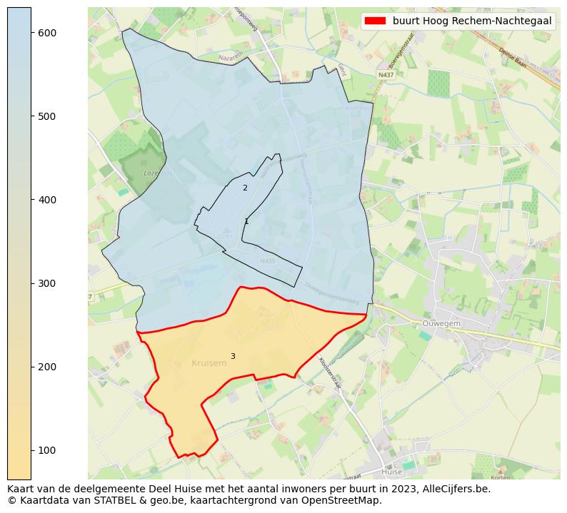 Aantal inwoners op de kaart van de buurt Hoog Rechem-Nachtegaal: Op deze pagina vind je veel informatie over inwoners (zoals de verdeling naar leeftijdsgroepen, gezinssamenstelling, geslacht, autochtoon of Belgisch met een immigratie achtergrond,...), woningen (aantallen, types, prijs ontwikkeling, gebruik, type eigendom,...) en méér (autobezit, energieverbruik,...)  op basis van open data van STATBEL en diverse andere bronnen!