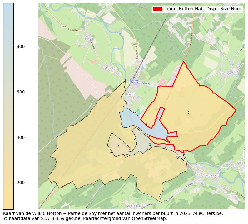 Aantal inwoners op de kaart van de buurt Hotton-Hab. Disp.- Rive Nord: Op deze pagina vind je veel informatie over inwoners (zoals de verdeling naar leeftijdsgroepen, gezinssamenstelling, geslacht, autochtoon of Belgisch met een immigratie achtergrond,...), woningen (aantallen, types, prijs ontwikkeling, gebruik, type eigendom,...) en méér (autobezit, energieverbruik,...)  op basis van open data van STATBEL en diverse andere bronnen!