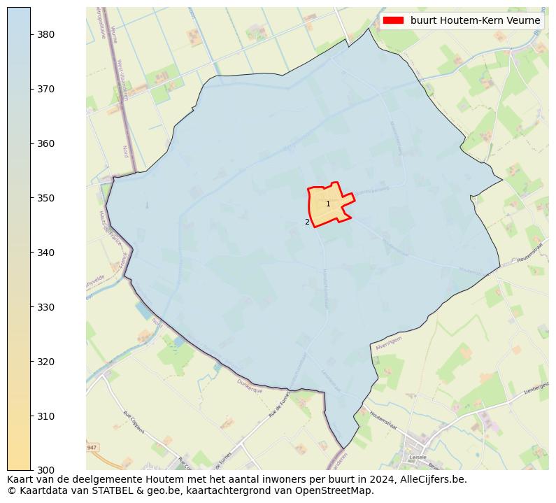 Aantal inwoners op de kaart van de buurt Houtem-Kern: Op deze pagina vind je veel informatie over inwoners (zoals de verdeling naar leeftijdsgroepen, gezinssamenstelling, geslacht, autochtoon of Belgisch met een immigratie achtergrond,...), woningen (aantallen, types, prijs ontwikkeling, gebruik, type eigendom,...) en méér (autobezit, energieverbruik,...)  op basis van open data van STATBEL en diverse andere bronnen!