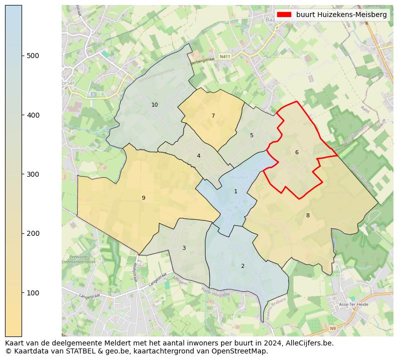 Aantal inwoners op de kaart van de buurt Huizekens-Meisberg: Op deze pagina vind je veel informatie over inwoners (zoals de verdeling naar leeftijdsgroepen, gezinssamenstelling, geslacht, autochtoon of Belgisch met een immigratie achtergrond,...), woningen (aantallen, types, prijs ontwikkeling, gebruik, type eigendom,...) en méér (autobezit, energieverbruik,...)  op basis van open data van STATBEL en diverse andere bronnen!