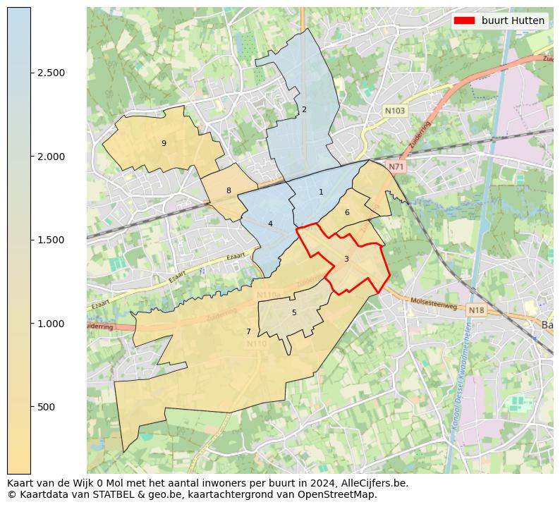 Aantal inwoners op de kaart van de buurt Hutten: Op deze pagina vind je veel informatie over inwoners (zoals de verdeling naar leeftijdsgroepen, gezinssamenstelling, geslacht, autochtoon of Belgisch met een immigratie achtergrond,...), woningen (aantallen, types, prijs ontwikkeling, gebruik, type eigendom,...) en méér (autobezit, energieverbruik,...)  op basis van open data van STATBEL en diverse andere bronnen!