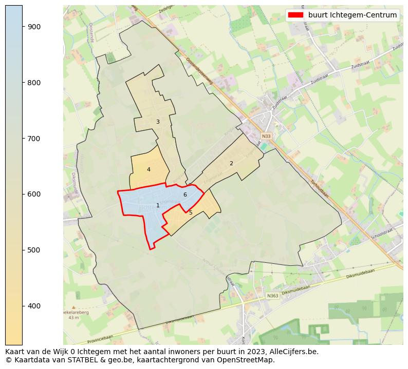 Aantal inwoners op de kaart van de buurt Ichtegem-Centrum: Op deze pagina vind je veel informatie over inwoners (zoals de verdeling naar leeftijdsgroepen, gezinssamenstelling, geslacht, autochtoon of Belgisch met een immigratie achtergrond,...), woningen (aantallen, types, prijs ontwikkeling, gebruik, type eigendom,...) en méér (autobezit, energieverbruik,...)  op basis van open data van STATBEL en diverse andere bronnen!