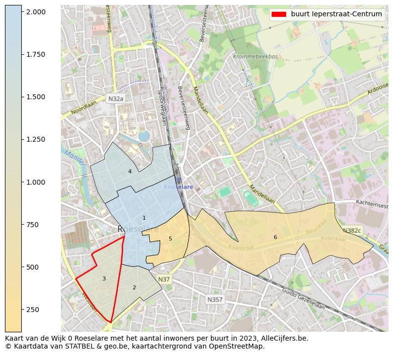 Aantal inwoners op de kaart van de buurt Ieperstraat-Centrum: Op deze pagina vind je veel informatie over inwoners (zoals de verdeling naar leeftijdsgroepen, gezinssamenstelling, geslacht, autochtoon of Belgisch met een immigratie achtergrond,...), woningen (aantallen, types, prijs ontwikkeling, gebruik, type eigendom,...) en méér (autobezit, energieverbruik,...)  op basis van open data van STATBEL en diverse andere bronnen!