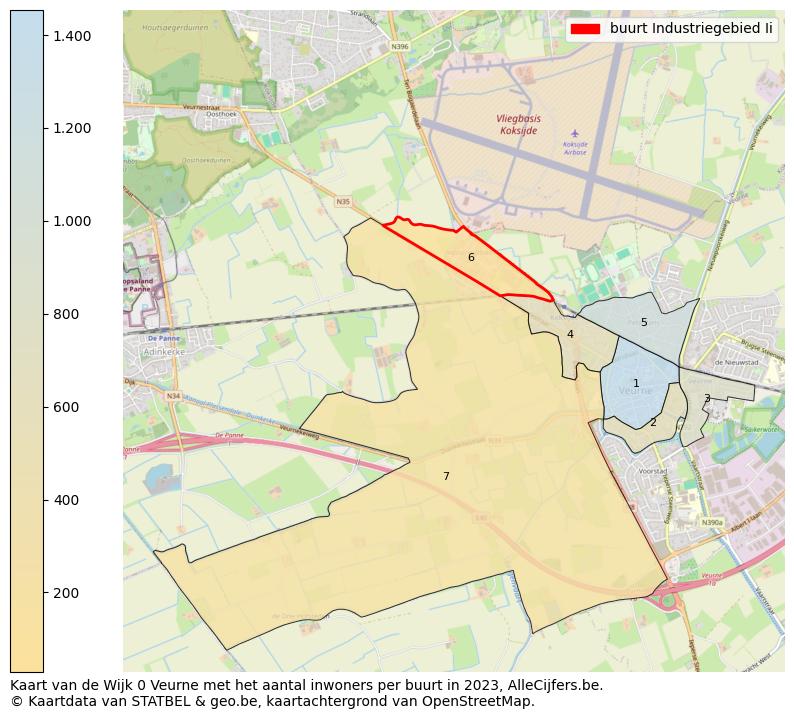 Aantal inwoners op de kaart van de buurt Industriegebied Ii: Op deze pagina vind je veel informatie over inwoners (zoals de verdeling naar leeftijdsgroepen, gezinssamenstelling, geslacht, autochtoon of Belgisch met een immigratie achtergrond,...), woningen (aantallen, types, prijs ontwikkeling, gebruik, type eigendom,...) en méér (autobezit, energieverbruik,...)  op basis van open data van STATBEL en diverse andere bronnen!