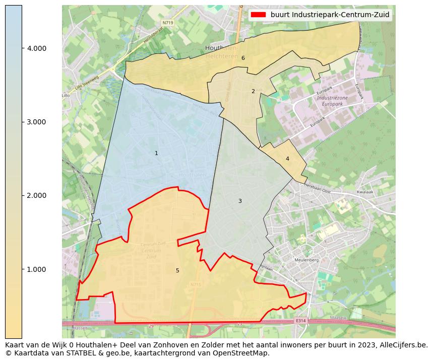 Aantal inwoners op de kaart van de buurt Industriepark-Centrum-Zuid: Op deze pagina vind je veel informatie over inwoners (zoals de verdeling naar leeftijdsgroepen, gezinssamenstelling, geslacht, autochtoon of Belgisch met een immigratie achtergrond,...), woningen (aantallen, types, prijs ontwikkeling, gebruik, type eigendom,...) en méér (autobezit, energieverbruik,...)  op basis van open data van STATBEL en diverse andere bronnen!