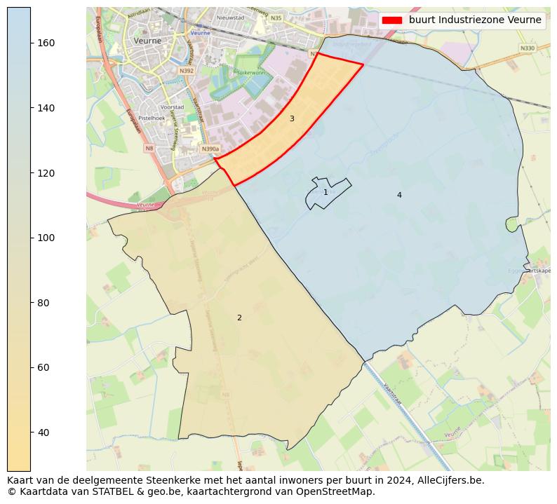 Aantal inwoners op de kaart van de buurt Industriezone: Op deze pagina vind je veel informatie over inwoners (zoals de verdeling naar leeftijdsgroepen, gezinssamenstelling, geslacht, autochtoon of Belgisch met een immigratie achtergrond,...), woningen (aantallen, types, prijs ontwikkeling, gebruik, type eigendom,...) en méér (autobezit, energieverbruik,...)  op basis van open data van STATBEL en diverse andere bronnen!