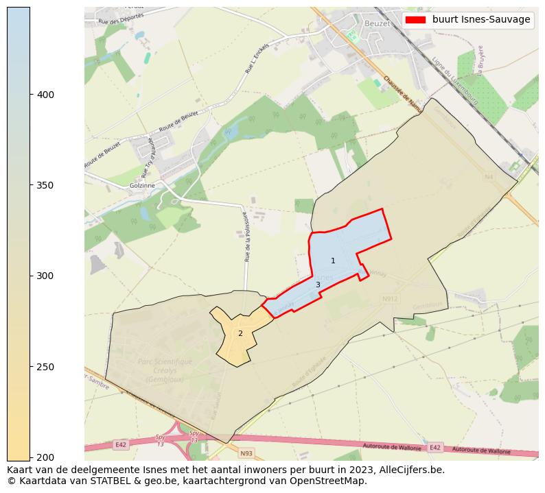 Aantal inwoners op de kaart van de buurt Isnes-Sauvage: Op deze pagina vind je veel informatie over inwoners (zoals de verdeling naar leeftijdsgroepen, gezinssamenstelling, geslacht, autochtoon of Belgisch met een immigratie achtergrond,...), woningen (aantallen, types, prijs ontwikkeling, gebruik, type eigendom,...) en méér (autobezit, energieverbruik,...)  op basis van open data van STATBEL en diverse andere bronnen!