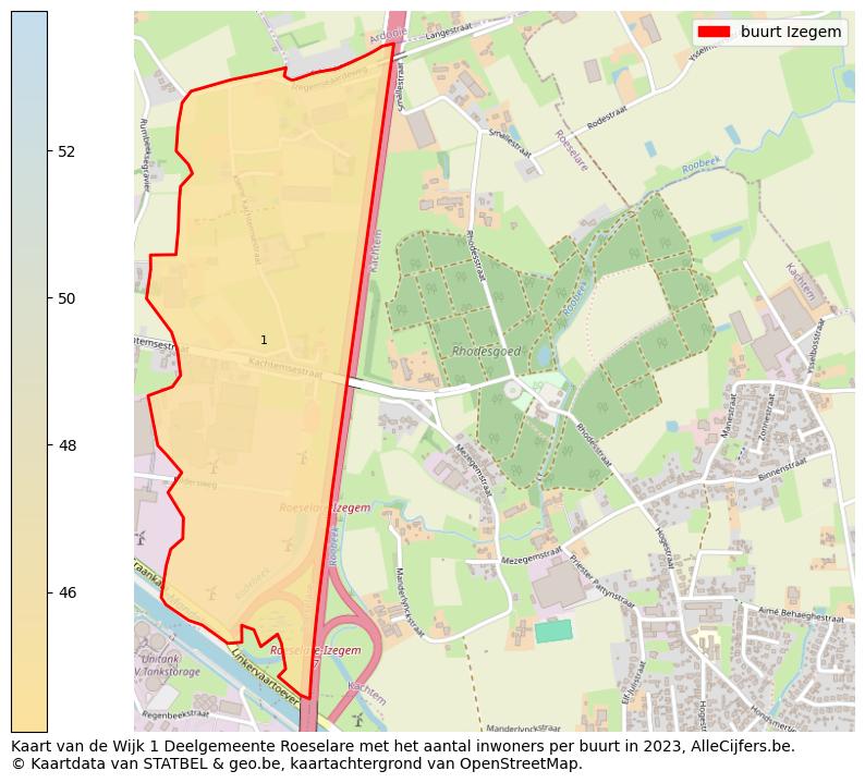 Aantal inwoners op de kaart van de buurt Izegem: Op deze pagina vind je veel informatie over inwoners (zoals de verdeling naar leeftijdsgroepen, gezinssamenstelling, geslacht, autochtoon of Belgisch met een immigratie achtergrond,...), woningen (aantallen, types, prijs ontwikkeling, gebruik, type eigendom,...) en méér (autobezit, energieverbruik,...)  op basis van open data van STATBEL en diverse andere bronnen!