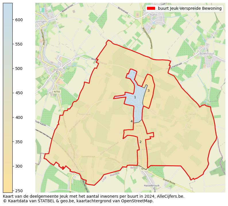 Aantal inwoners op de kaart van de buurt Jeuk-Verspreide Bewoning: Op deze pagina vind je veel informatie over inwoners (zoals de verdeling naar leeftijdsgroepen, gezinssamenstelling, geslacht, autochtoon of Belgisch met een immigratie achtergrond,...), woningen (aantallen, types, prijs ontwikkeling, gebruik, type eigendom,...) en méér (autobezit, energieverbruik,...)  op basis van open data van STATBEL en diverse andere bronnen!