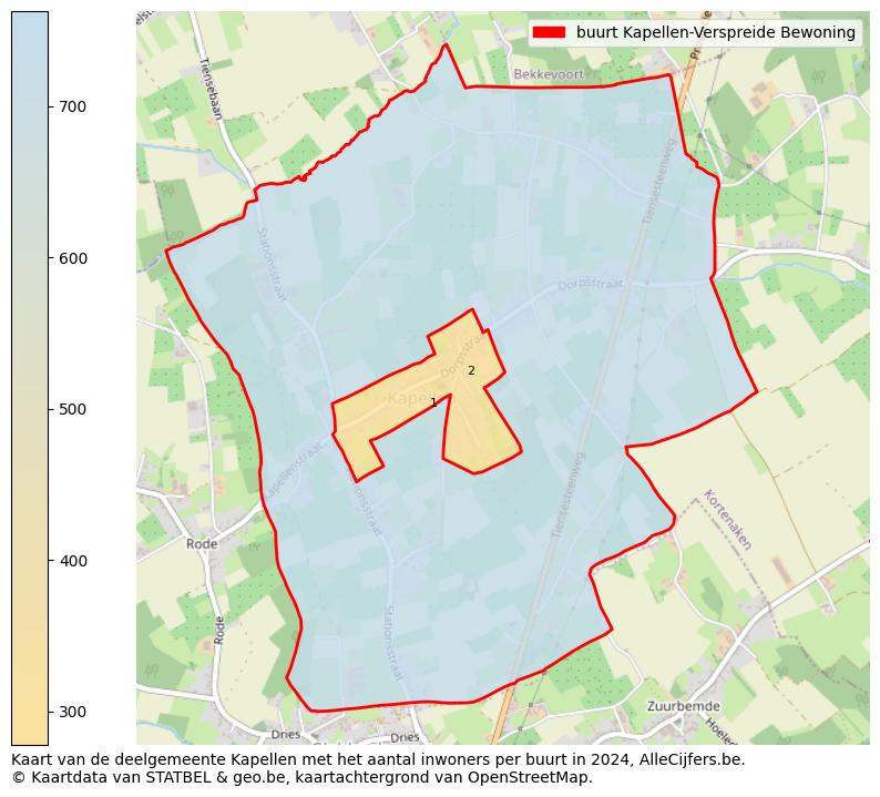 Aantal inwoners op de kaart van de buurt Kapellen-Verspreide Bewoning: Op deze pagina vind je veel informatie over inwoners (zoals de verdeling naar leeftijdsgroepen, gezinssamenstelling, geslacht, autochtoon of Belgisch met een immigratie achtergrond,...), woningen (aantallen, types, prijs ontwikkeling, gebruik, type eigendom,...) en méér (autobezit, energieverbruik,...)  op basis van open data van STATBEL en diverse andere bronnen!