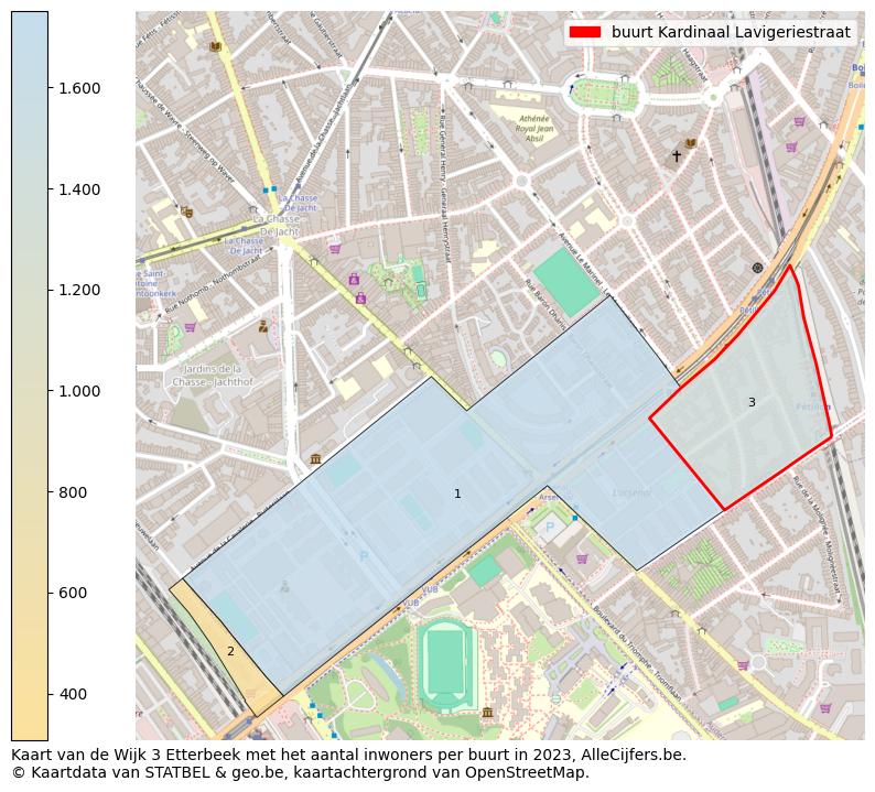 Aantal inwoners op de kaart van de buurt Kardinaal Lavigeriestraat: Op deze pagina vind je veel informatie over inwoners (zoals de verdeling naar leeftijdsgroepen, gezinssamenstelling, geslacht, autochtoon of Belgisch met een immigratie achtergrond,...), woningen (aantallen, types, prijs ontwikkeling, gebruik, type eigendom,...) en méér (autobezit, energieverbruik,...)  op basis van open data van STATBEL en diverse andere bronnen!