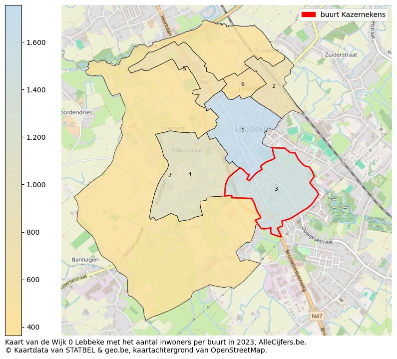 Aantal inwoners op de kaart van de buurt Kazernekens: Op deze pagina vind je veel informatie over inwoners (zoals de verdeling naar leeftijdsgroepen, gezinssamenstelling, geslacht, autochtoon of Belgisch met een immigratie achtergrond,...), woningen (aantallen, types, prijs ontwikkeling, gebruik, type eigendom,...) en méér (autobezit, energieverbruik,...)  op basis van open data van STATBEL en diverse andere bronnen!