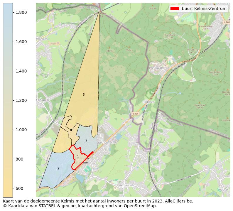 Aantal inwoners op de kaart van de buurt Kelmis-Zentrum: Op deze pagina vind je veel informatie over inwoners (zoals de verdeling naar leeftijdsgroepen, gezinssamenstelling, geslacht, autochtoon of Belgisch met een immigratie achtergrond,...), woningen (aantallen, types, prijs ontwikkeling, gebruik, type eigendom,...) en méér (autobezit, energieverbruik,...)  op basis van open data van STATBEL en diverse andere bronnen!