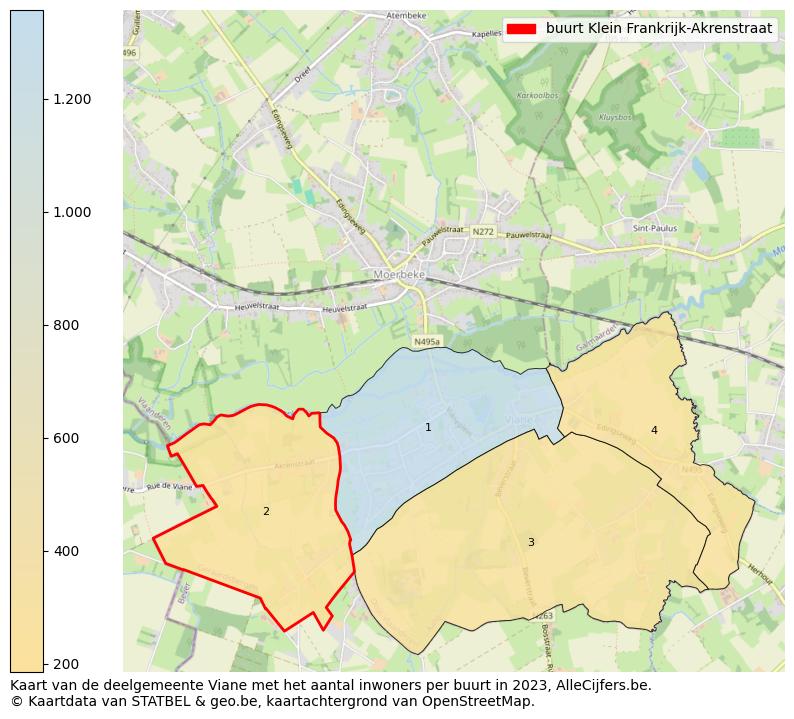 Aantal inwoners op de kaart van de buurt Klein Frankrijk-Akrenstraat: Op deze pagina vind je veel informatie over inwoners (zoals de verdeling naar leeftijdsgroepen, gezinssamenstelling, geslacht, autochtoon of Belgisch met een immigratie achtergrond,...), woningen (aantallen, types, prijs ontwikkeling, gebruik, type eigendom,...) en méér (autobezit, energieverbruik,...)  op basis van open data van STATBEL en diverse andere bronnen!