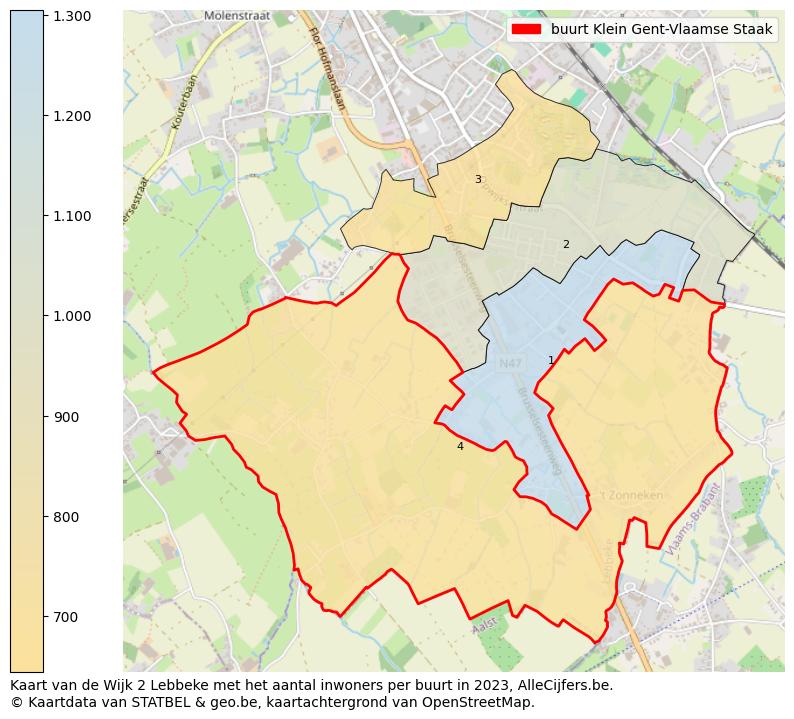 Aantal inwoners op de kaart van de buurt Klein Gent-Vlaamse Staak: Op deze pagina vind je veel informatie over inwoners (zoals de verdeling naar leeftijdsgroepen, gezinssamenstelling, geslacht, autochtoon of Belgisch met een immigratie achtergrond,...), woningen (aantallen, types, prijs ontwikkeling, gebruik, type eigendom,...) en méér (autobezit, energieverbruik,...)  op basis van open data van STATBEL en diverse andere bronnen!