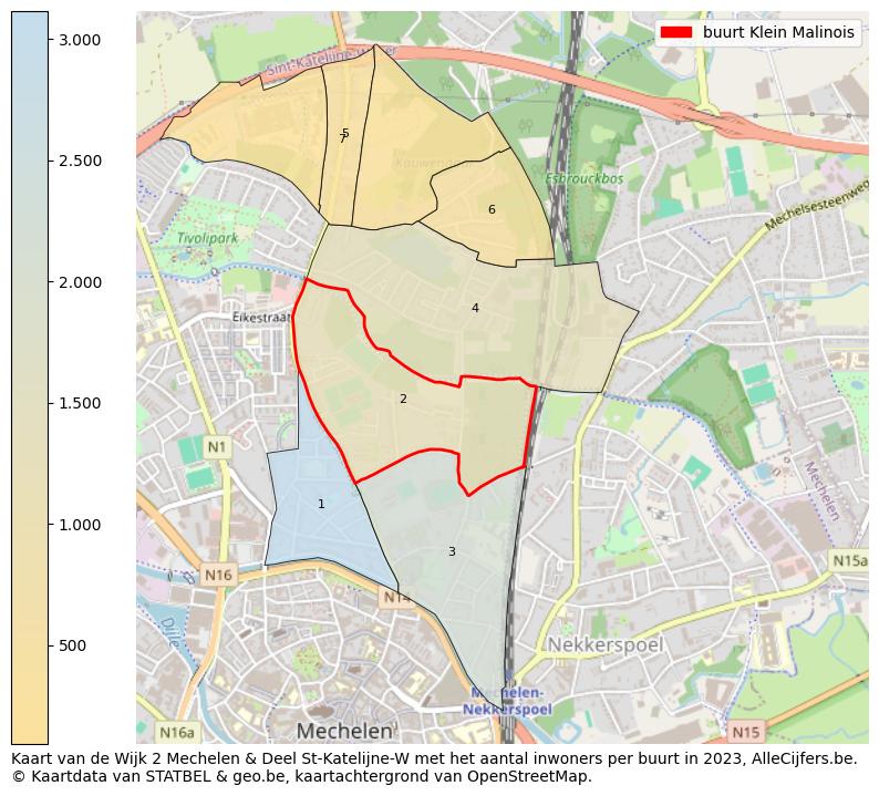 Aantal inwoners op de kaart van de buurt Klein Malinois: Op deze pagina vind je veel informatie over inwoners (zoals de verdeling naar leeftijdsgroepen, gezinssamenstelling, geslacht, autochtoon of Belgisch met een immigratie achtergrond,...), woningen (aantallen, types, prijs ontwikkeling, gebruik, type eigendom,...) en méér (autobezit, energieverbruik,...)  op basis van open data van STATBEL en diverse andere bronnen!