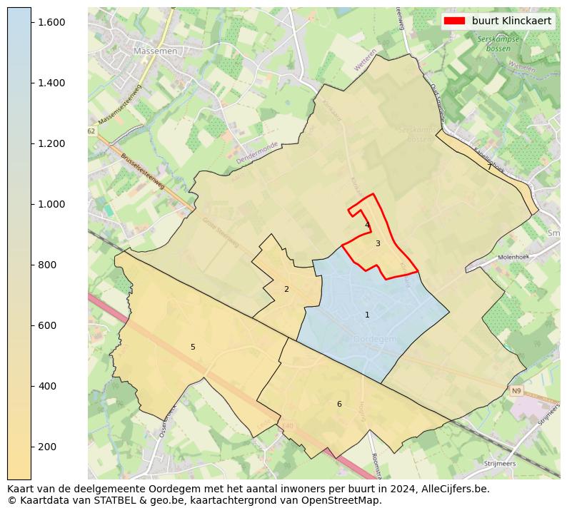 Aantal inwoners op de kaart van de buurt Klinckaert: Op deze pagina vind je veel informatie over inwoners (zoals de verdeling naar leeftijdsgroepen, gezinssamenstelling, geslacht, autochtoon of Belgisch met een immigratie achtergrond,...), woningen (aantallen, types, prijs ontwikkeling, gebruik, type eigendom,...) en méér (autobezit, energieverbruik,...)  op basis van open data van STATBEL en diverse andere bronnen!