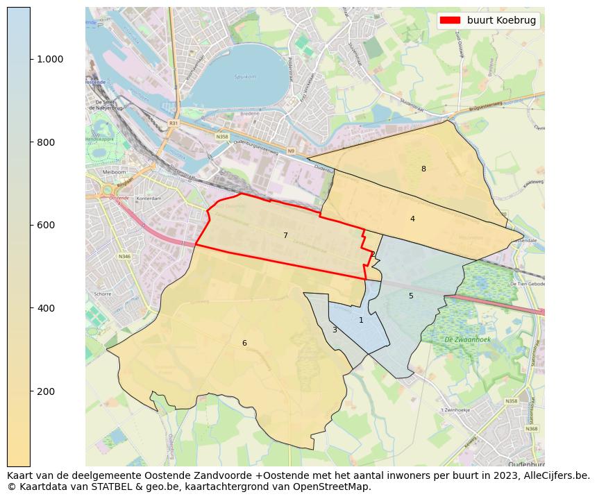 Aantal inwoners op de kaart van de buurt Koebrug: Op deze pagina vind je veel informatie over inwoners (zoals de verdeling naar leeftijdsgroepen, gezinssamenstelling, geslacht, autochtoon of Belgisch met een immigratie achtergrond,...), woningen (aantallen, types, prijs ontwikkeling, gebruik, type eigendom,...) en méér (autobezit, energieverbruik,...)  op basis van open data van STATBEL en diverse andere bronnen!