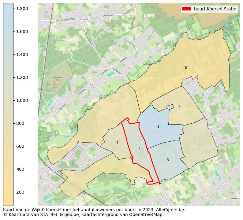 Aantal inwoners op de kaart van de buurt Koersel-Statie: Op deze pagina vind je veel informatie over inwoners (zoals de verdeling naar leeftijdsgroepen, gezinssamenstelling, geslacht, autochtoon of Belgisch met een immigratie achtergrond,...), woningen (aantallen, types, prijs ontwikkeling, gebruik, type eigendom,...) en méér (autobezit, energieverbruik,...)  op basis van open data van STATBEL en diverse andere bronnen!