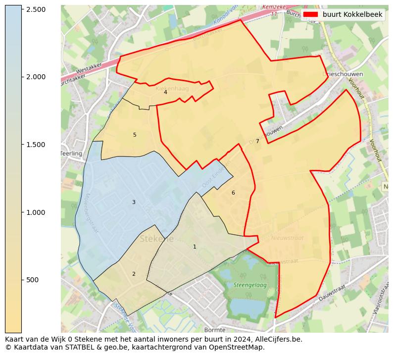 Aantal inwoners op de kaart van de buurt Kokkelbeek: Op deze pagina vind je veel informatie over inwoners (zoals de verdeling naar leeftijdsgroepen, gezinssamenstelling, geslacht, autochtoon of Belgisch met een immigratie achtergrond,...), woningen (aantallen, types, prijs ontwikkeling, gebruik, type eigendom,...) en méér (autobezit, energieverbruik,...)  op basis van open data van STATBEL en diverse andere bronnen!