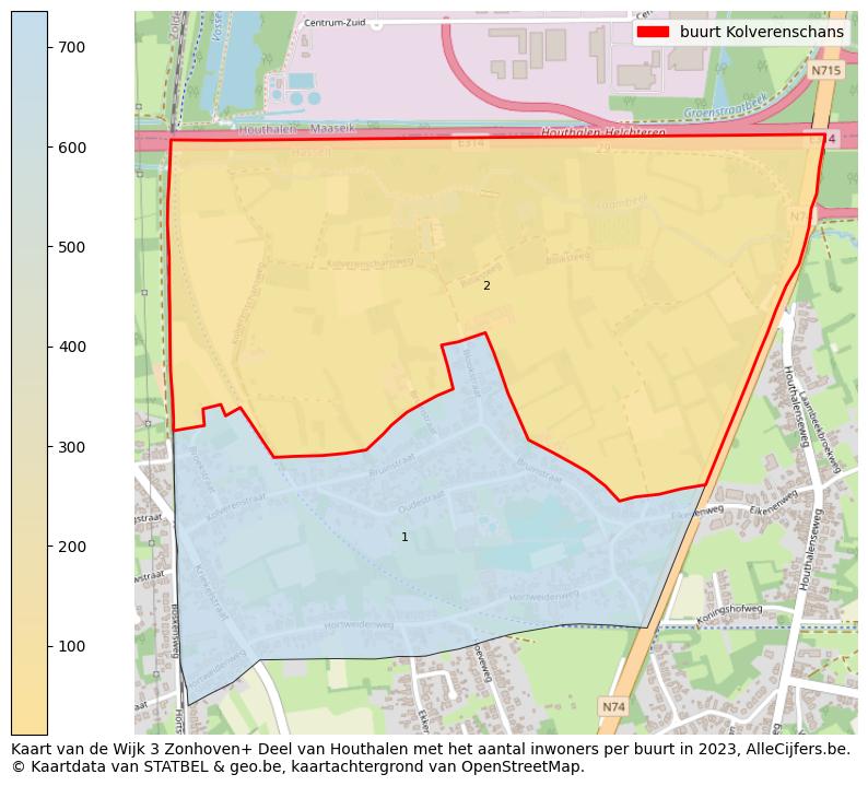 Aantal inwoners op de kaart van de buurt Kolverenschans: Op deze pagina vind je veel informatie over inwoners (zoals de verdeling naar leeftijdsgroepen, gezinssamenstelling, geslacht, autochtoon of Belgisch met een immigratie achtergrond,...), woningen (aantallen, types, prijs ontwikkeling, gebruik, type eigendom,...) en méér (autobezit, energieverbruik,...)  op basis van open data van STATBEL en diverse andere bronnen!