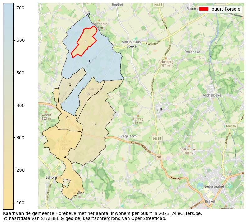 Aantal inwoners op de kaart van de buurt Korsele: Op deze pagina vind je veel informatie over inwoners (zoals de verdeling naar leeftijdsgroepen, gezinssamenstelling, geslacht, autochtoon of Belgisch met een immigratie achtergrond,...), woningen (aantallen, types, prijs ontwikkeling, gebruik, type eigendom,...) en méér (autobezit, energieverbruik,...)  op basis van open data van STATBEL en diverse andere bronnen!