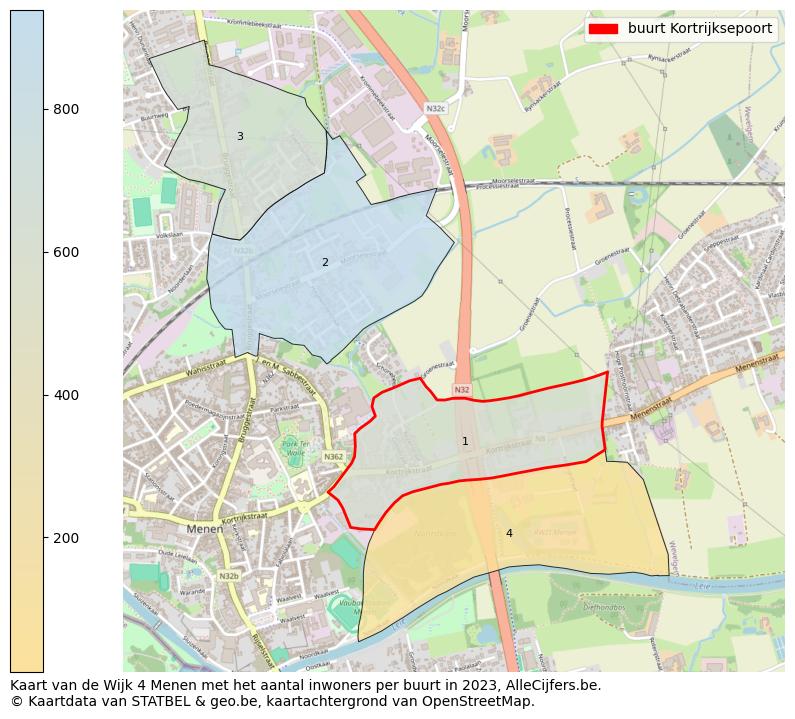 Aantal inwoners op de kaart van de buurt Kortrijksepoort: Op deze pagina vind je veel informatie over inwoners (zoals de verdeling naar leeftijdsgroepen, gezinssamenstelling, geslacht, autochtoon of Belgisch met een immigratie achtergrond,...), woningen (aantallen, types, prijs ontwikkeling, gebruik, type eigendom,...) en méér (autobezit, energieverbruik,...)  op basis van open data van STATBEL en diverse andere bronnen!