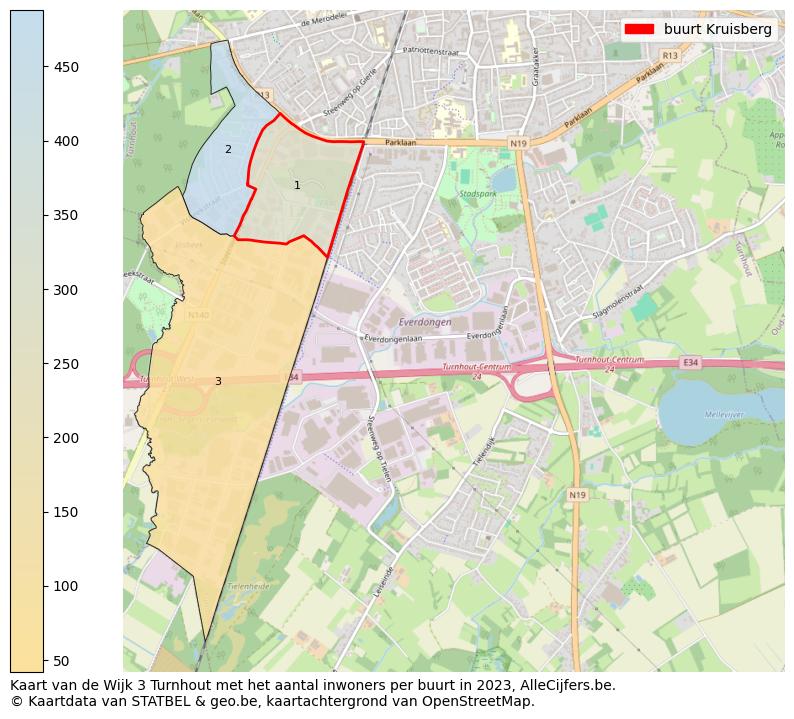 Aantal inwoners op de kaart van de buurt Kruisberg: Op deze pagina vind je veel informatie over inwoners (zoals de verdeling naar leeftijdsgroepen, gezinssamenstelling, geslacht, autochtoon of Belgisch met een immigratie achtergrond,...), woningen (aantallen, types, prijs ontwikkeling, gebruik, type eigendom,...) en méér (autobezit, energieverbruik,...)  op basis van open data van STATBEL en diverse andere bronnen!