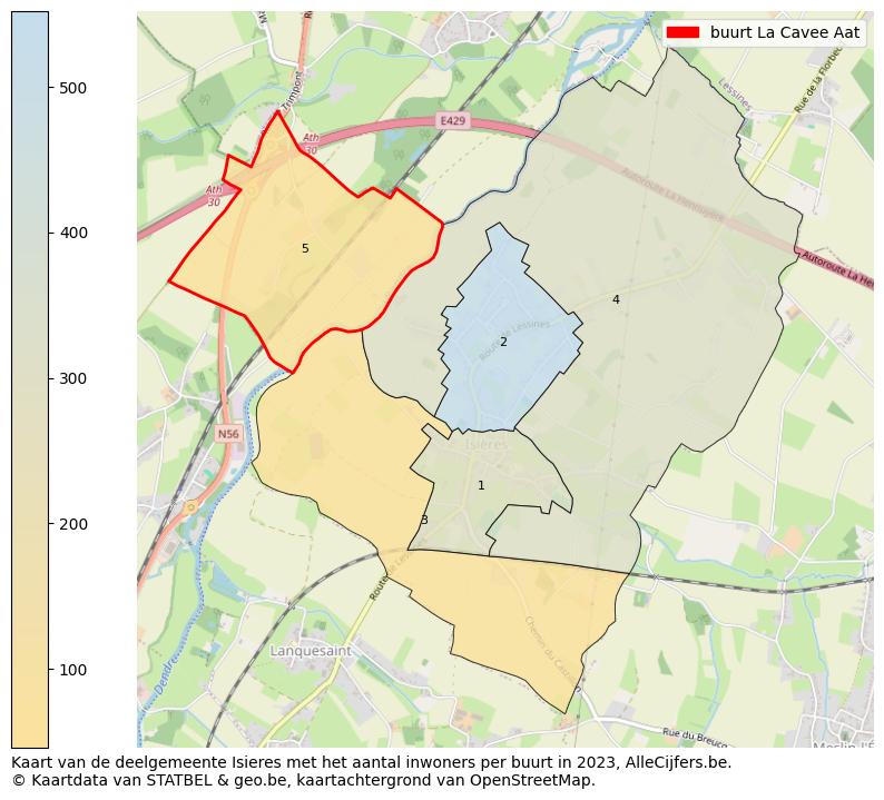 Aantal inwoners op de kaart van de buurt La Cavee: Op deze pagina vind je veel informatie over inwoners (zoals de verdeling naar leeftijdsgroepen, gezinssamenstelling, geslacht, autochtoon of Belgisch met een immigratie achtergrond,...), woningen (aantallen, types, prijs ontwikkeling, gebruik, type eigendom,...) en méér (autobezit, energieverbruik,...)  op basis van open data van STATBEL en diverse andere bronnen!