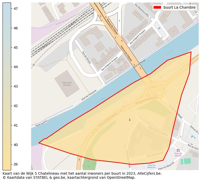 Aantal inwoners op de kaart van de buurt La Chambre: Op deze pagina vind je veel informatie over inwoners (zoals de verdeling naar leeftijdsgroepen, gezinssamenstelling, geslacht, autochtoon of Belgisch met een immigratie achtergrond,...), woningen (aantallen, types, prijs ontwikkeling, gebruik, type eigendom,...) en méér (autobezit, energieverbruik,...)  op basis van open data van STATBEL en diverse andere bronnen!