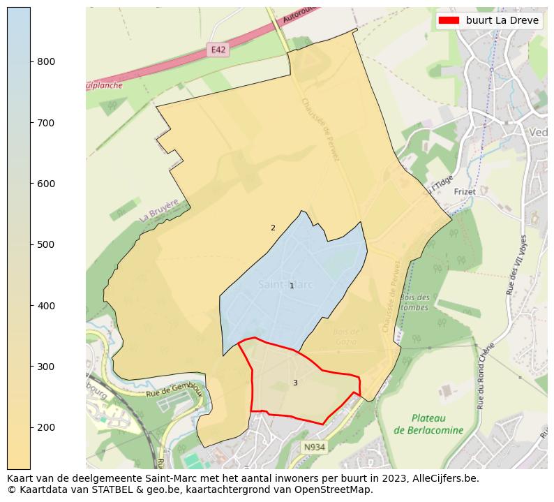 Aantal inwoners op de kaart van de buurt La Dreve: Op deze pagina vind je veel informatie over inwoners (zoals de verdeling naar leeftijdsgroepen, gezinssamenstelling, geslacht, autochtoon of Belgisch met een immigratie achtergrond,...), woningen (aantallen, types, prijs ontwikkeling, gebruik, type eigendom,...) en méér (autobezit, energieverbruik,...)  op basis van open data van STATBEL en diverse andere bronnen!