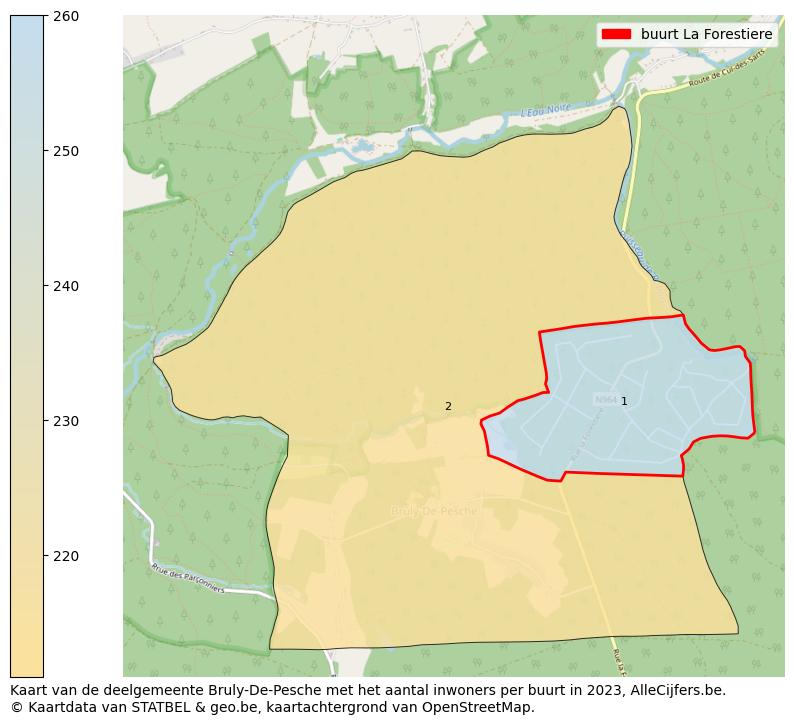Aantal inwoners op de kaart van de buurt La Forestiere: Op deze pagina vind je veel informatie over inwoners (zoals de verdeling naar leeftijdsgroepen, gezinssamenstelling, geslacht, autochtoon of Belgisch met een immigratie achtergrond,...), woningen (aantallen, types, prijs ontwikkeling, gebruik, type eigendom,...) en méér (autobezit, energieverbruik,...)  op basis van open data van STATBEL en diverse andere bronnen!