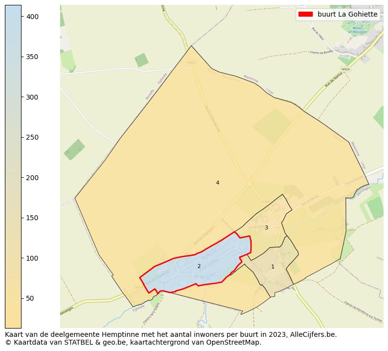Aantal inwoners op de kaart van de buurt La Gohiette: Op deze pagina vind je veel informatie over inwoners (zoals de verdeling naar leeftijdsgroepen, gezinssamenstelling, geslacht, autochtoon of Belgisch met een immigratie achtergrond,...), woningen (aantallen, types, prijs ontwikkeling, gebruik, type eigendom,...) en méér (autobezit, energieverbruik,...)  op basis van open data van STATBEL en diverse andere bronnen!