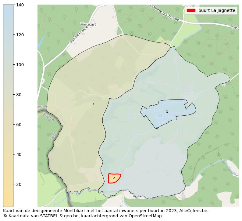 Aantal inwoners op de kaart van de buurt La Jagnette: Op deze pagina vind je veel informatie over inwoners (zoals de verdeling naar leeftijdsgroepen, gezinssamenstelling, geslacht, autochtoon of Belgisch met een immigratie achtergrond,...), woningen (aantallen, types, prijs ontwikkeling, gebruik, type eigendom,...) en méér (autobezit, energieverbruik,...)  op basis van open data van STATBEL en diverse andere bronnen!