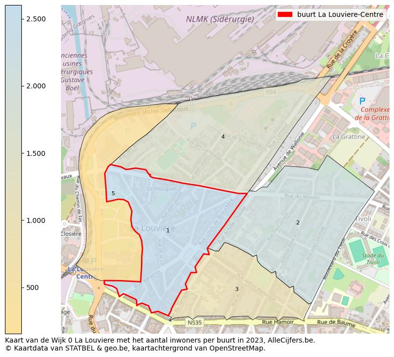 Aantal inwoners op de kaart van de buurt La Louviere-Centre: Op deze pagina vind je veel informatie over inwoners (zoals de verdeling naar leeftijdsgroepen, gezinssamenstelling, geslacht, autochtoon of Belgisch met een immigratie achtergrond,...), woningen (aantallen, types, prijs ontwikkeling, gebruik, type eigendom,...) en méér (autobezit, energieverbruik,...)  op basis van open data van STATBEL en diverse andere bronnen!