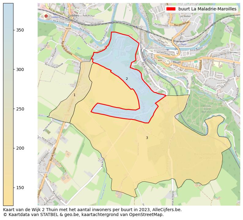 Aantal inwoners op de kaart van de buurt La Maladrie-Maroilles: Op deze pagina vind je veel informatie over inwoners (zoals de verdeling naar leeftijdsgroepen, gezinssamenstelling, geslacht, autochtoon of Belgisch met een immigratie achtergrond,...), woningen (aantallen, types, prijs ontwikkeling, gebruik, type eigendom,...) en méér (autobezit, energieverbruik,...)  op basis van open data van STATBEL en diverse andere bronnen!