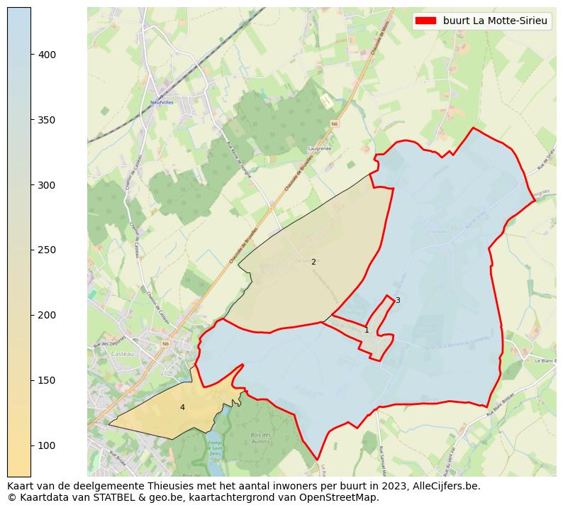 Aantal inwoners op de kaart van de buurt La Motte-Sirieu: Op deze pagina vind je veel informatie over inwoners (zoals de verdeling naar leeftijdsgroepen, gezinssamenstelling, geslacht, autochtoon of Belgisch met een immigratie achtergrond,...), woningen (aantallen, types, prijs ontwikkeling, gebruik, type eigendom,...) en méér (autobezit, energieverbruik,...)  op basis van open data van STATBEL en diverse andere bronnen!