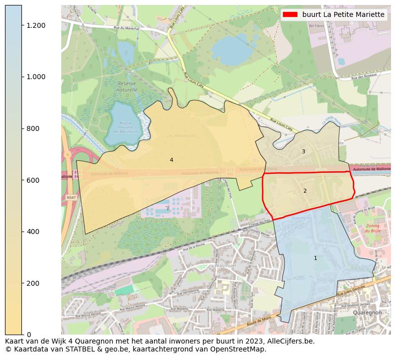 Aantal inwoners op de kaart van de buurt La Petite Mariette: Op deze pagina vind je veel informatie over inwoners (zoals de verdeling naar leeftijdsgroepen, gezinssamenstelling, geslacht, autochtoon of Belgisch met een immigratie achtergrond,...), woningen (aantallen, types, prijs ontwikkeling, gebruik, type eigendom,...) en méér (autobezit, energieverbruik,...)  op basis van open data van STATBEL en diverse andere bronnen!